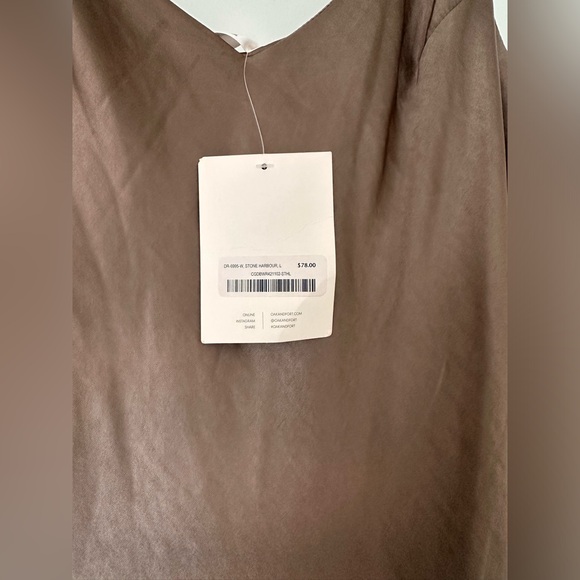 OAK + FORT Maxi Satin Slip Dress - Picture 2 of 2